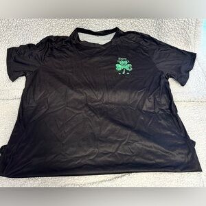 Men’s Black T-Shirt with Happy St. Patrick’s Day Logo